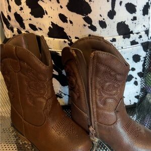 Brown Cowboy Boots for Kids